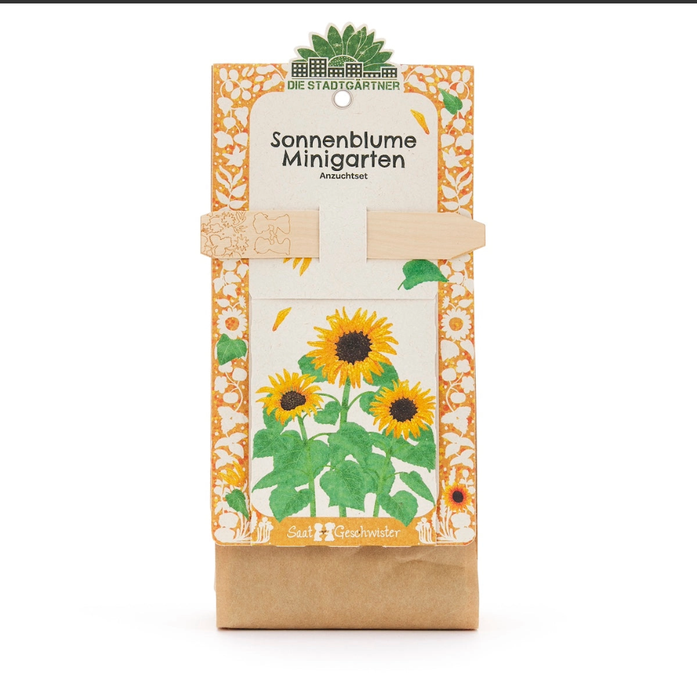 Minigarten - Sonnenblume 🌻 Perfekt für den Balkon